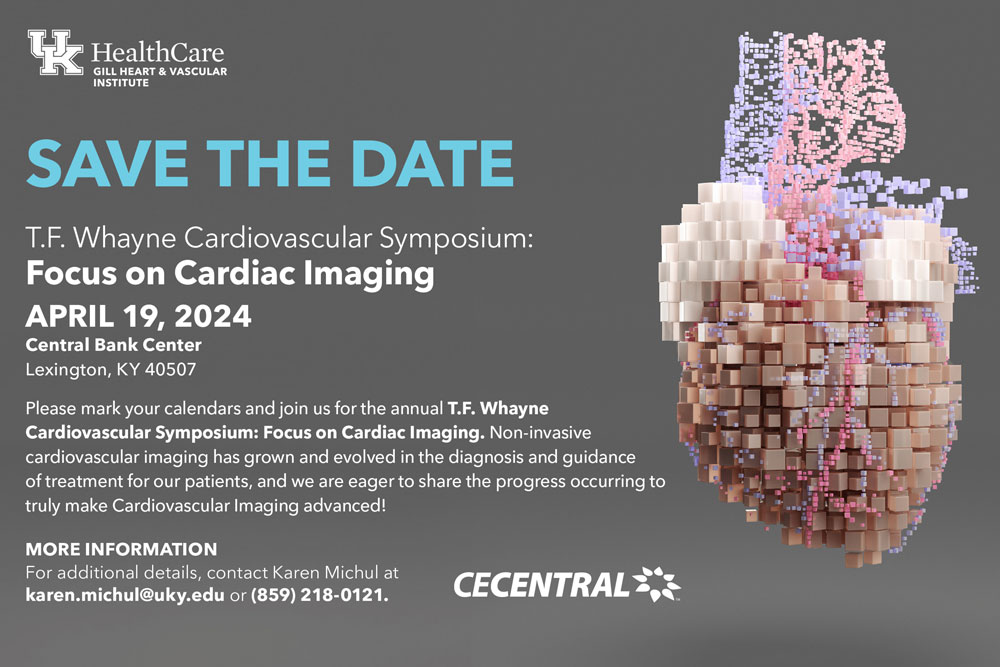 T.F. Whayne Cardiovascular Symposium: Focus on Cardiac Imaging